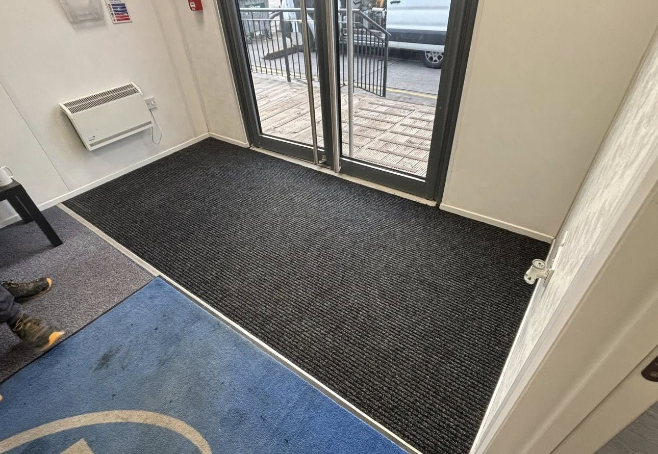 Commercial entrance with level access