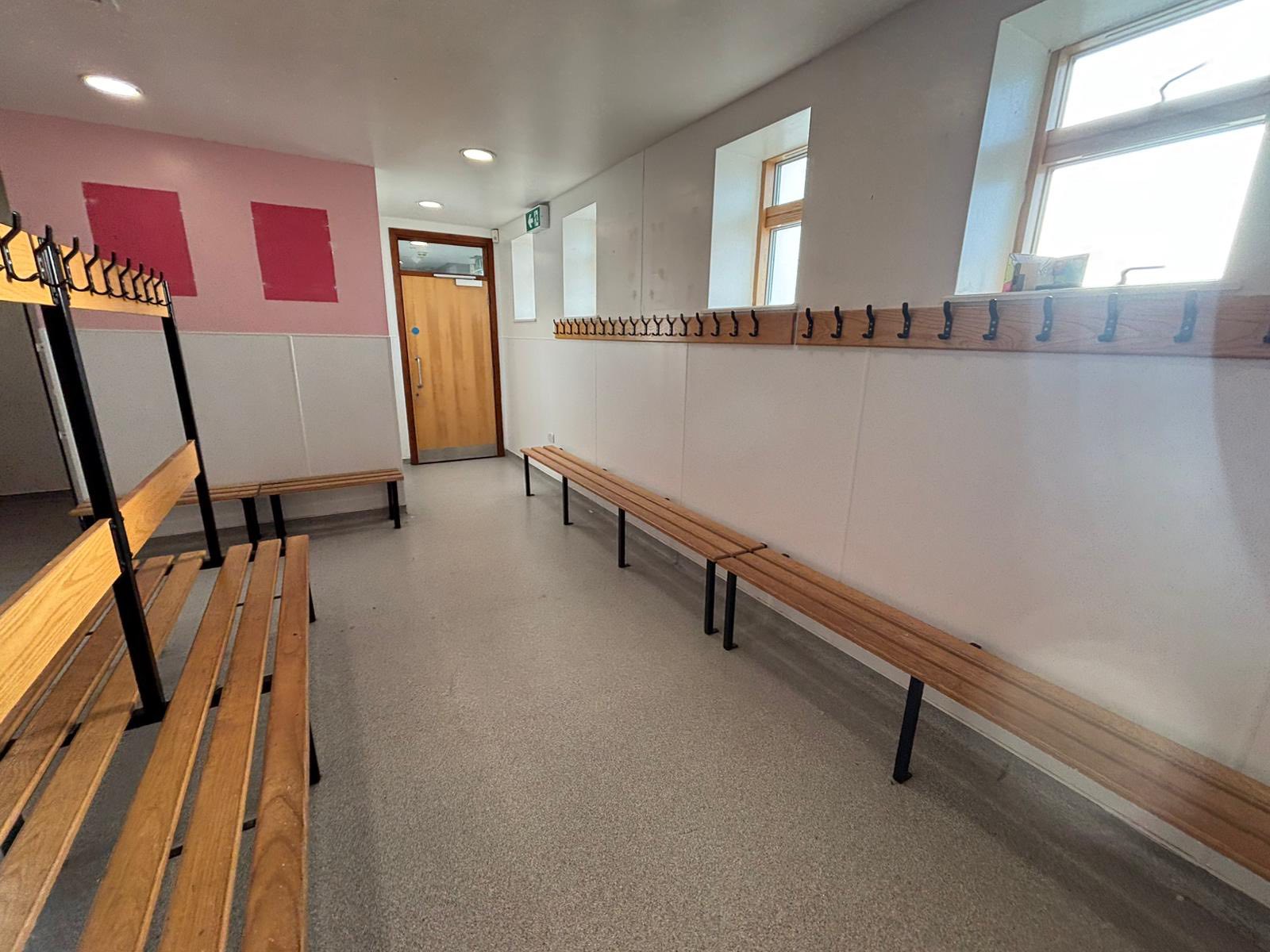 School refurbishment glazing